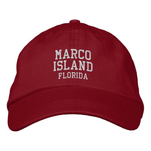 Marco Island Florida Baseball Hat
