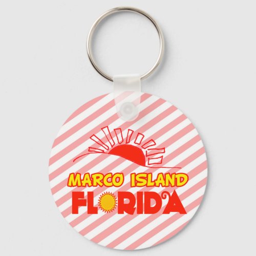 Marco Island Florida Keychain