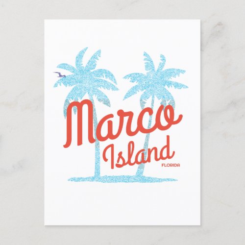 Marco Island Florida Vacation Vintage USA Postcard