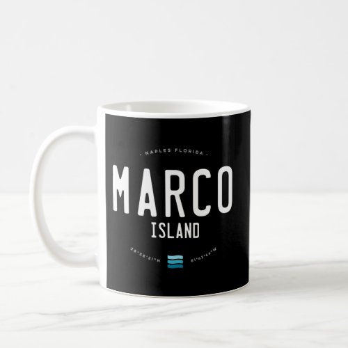 Marco Island Naples Florida Beach Waves Coffee Mug
