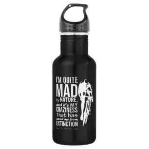Marco Pantani Saying Il Pirata Cycling Legend Stainless Steel Water Bottle