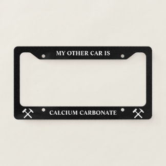 Marco Para Placas Mi otro coche es carbonato de calcio: Geología