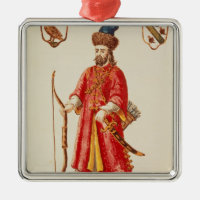 Marco Polo  dressed in Tartar costume