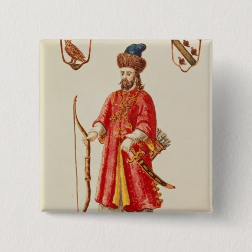 Marco Polo  dressed in Tartar costume Pinback Button