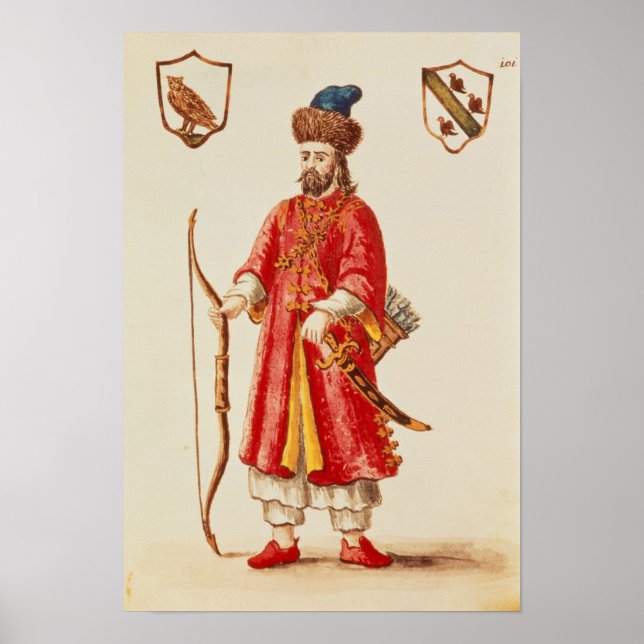 Marco Polo  dressed in Tartar costume Poster (Front)