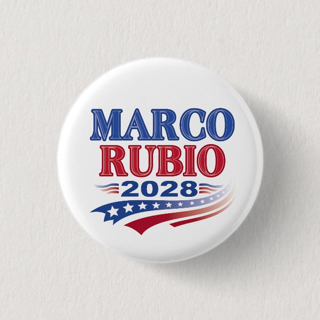 Marco Rubio 2028 (3st) Button (Front)