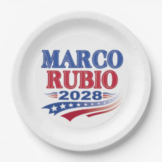 Marco Rubio 2028 (3st) Paper Plates