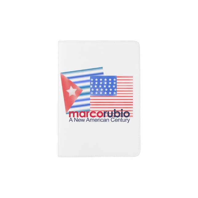 Marco Rubio A New American Century Passport Holder (Front)