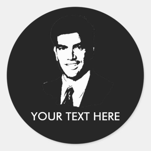 Marco Rubio Classic Round Sticker