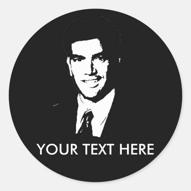 Marco Rubio Classic Round Sticker (Front)