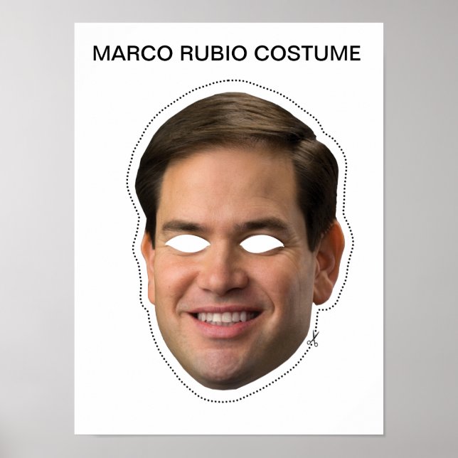 Marco Rubio Costume Poster (Front)