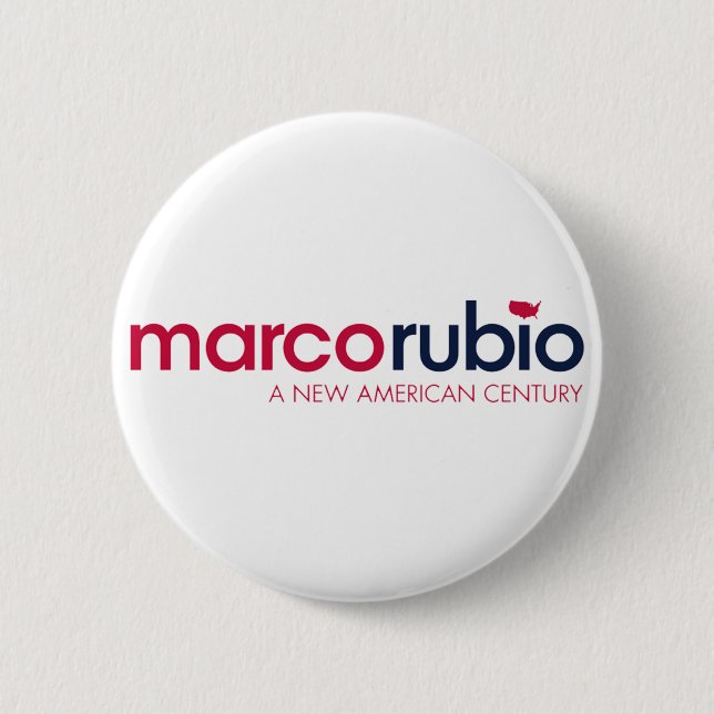 MARCO RUBIO for President 2016 BUTTON (Front)