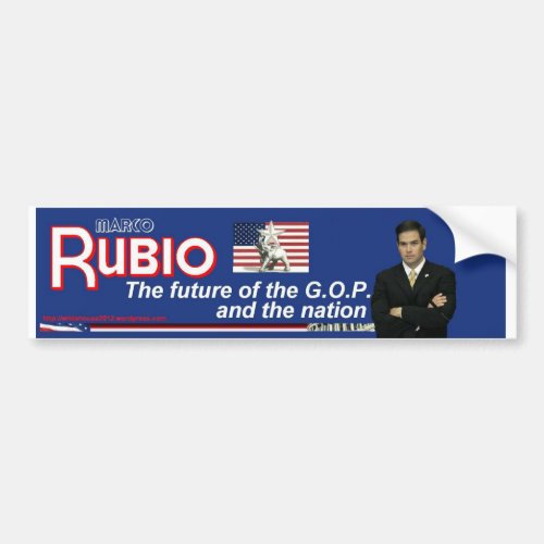 Marco Rubio  The Future of the GOP Bumper Sticker