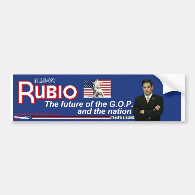 Marco Rubio , The Future of the G.O.P. Bumper Sticker (Front)