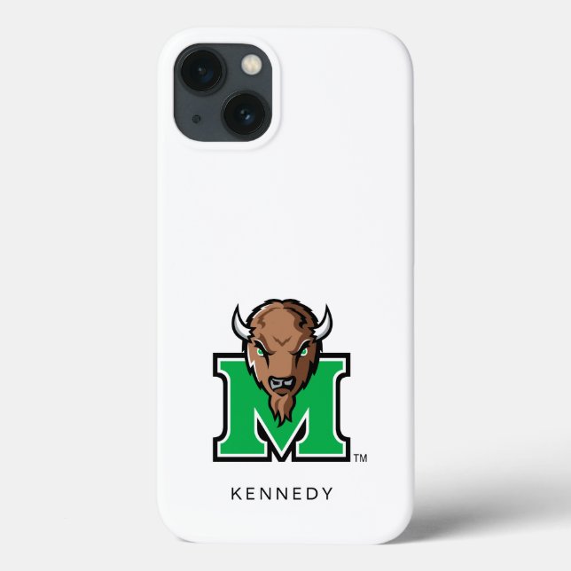 Marco The Bison M | Add Your Name Case-Mate iPhone Case (Back)
