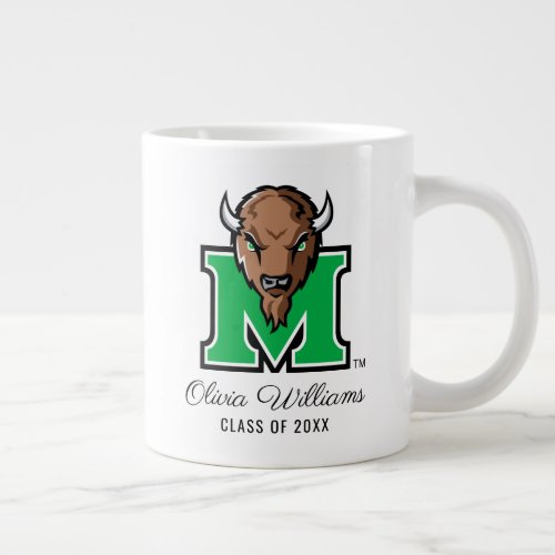 Marco The Bison M  Add Your Name Giant Coffee Mug