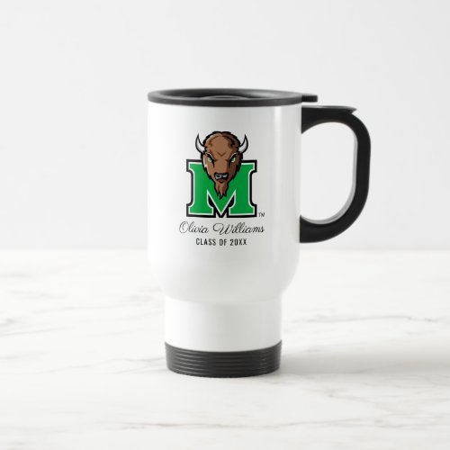 Marco The Bison M  Add Your Name Travel Mug