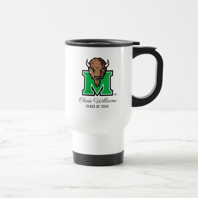 Marco The Bison M | Add Your Name Travel Mug (Right)