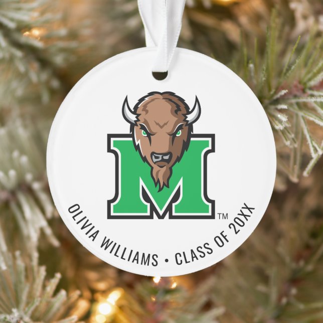Marco The Bison M | Add Your Phot Ornament (Tree)