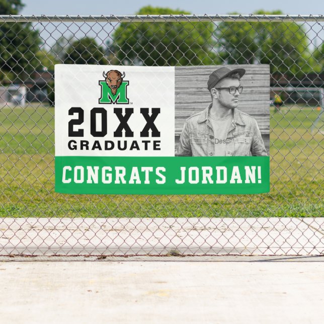 Marco The Bison M | Graduation Banner (Insitu)