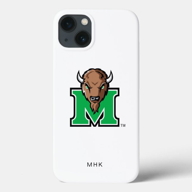 Marco The Bison M | Monogram Case-Mate iPhone Case (Back)