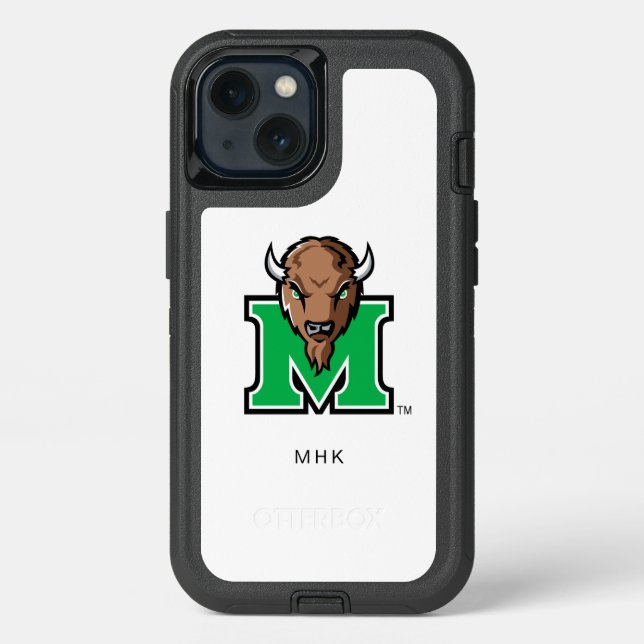 Marco The Bison M | Monogram Otterbox iPhone Case (Back)