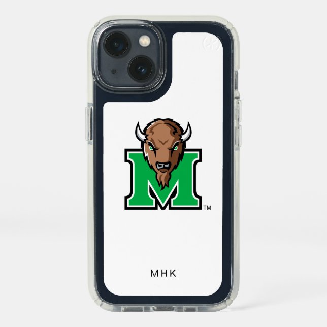 Marco The Bison M | Monogram Speck iPhone 13 Case (Front)