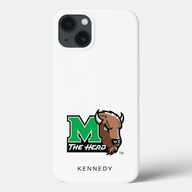 Marco The Bison | The Herd | Add Your Name Case-Mate iPhone Case (Back)
