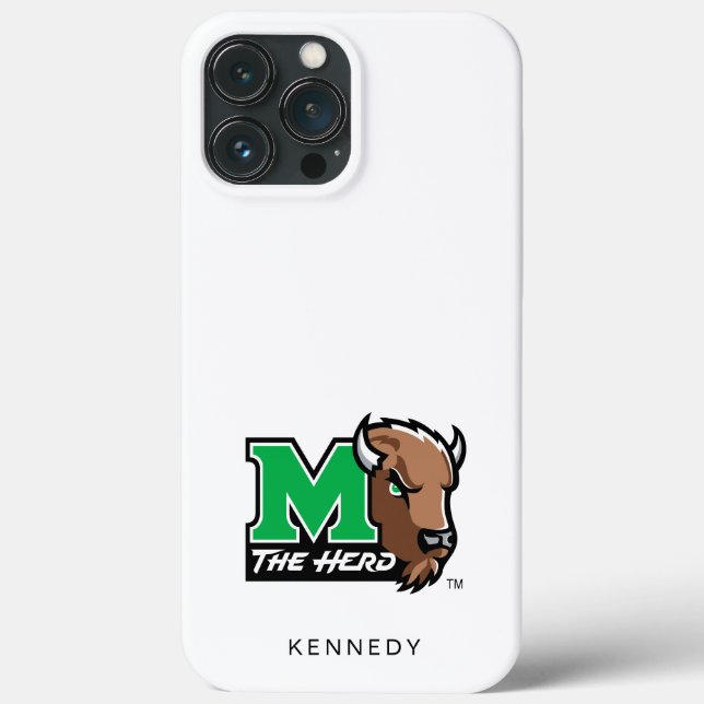 Marco The Bison | The Herd | Add Your Name Case-Mate iPhone Case (Back)