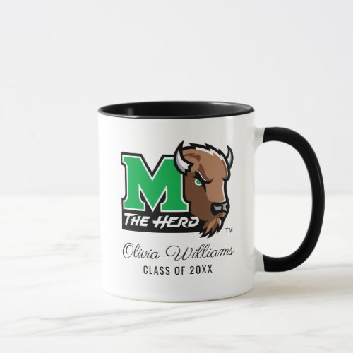 Marco The Bison  The Herd  Add Your Name Mug