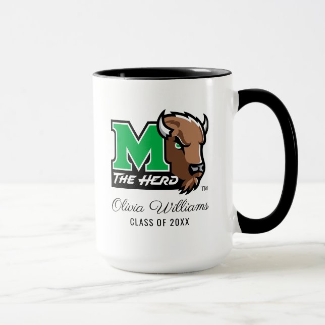 Marco The Bison | The Herd | Add Your Name Mug (Right)