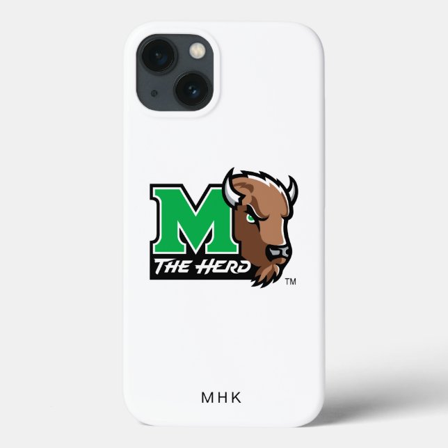 Marco The Bison | The Herd | Monogram Case-Mate iPhone Case (Back)