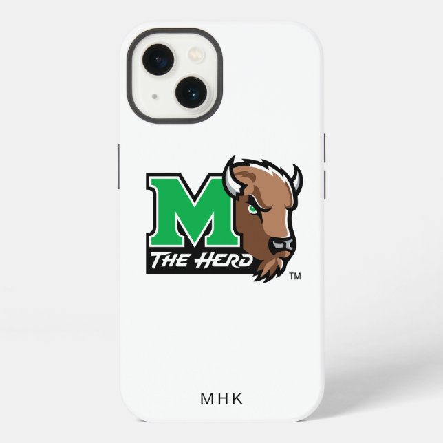 Marco The Bison | The Herd | Monogram Iphone Case (Back)