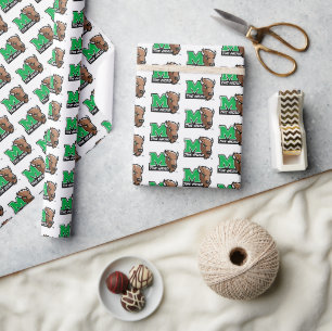 Marco The Bison The Herd Wrapping Paper