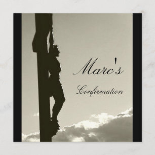 Marc's Confirmation Invitation