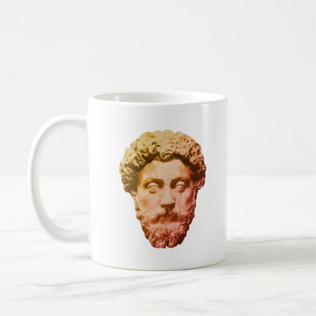Marcus Aurelius Coffee Mug (Left)