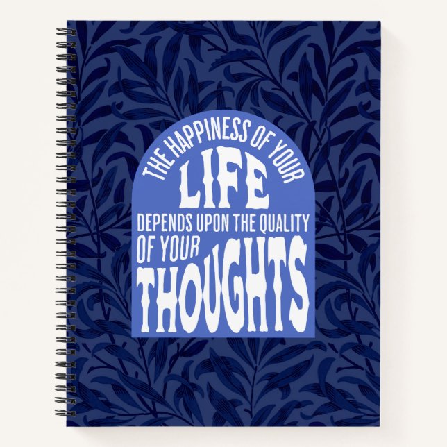 Marcus Aurelius Quote Stoic Journaling Notebook (Front)