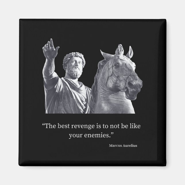 Marcus Aurelius Quote Stoicism Stoics Amor Fati Me Magnet (Front)