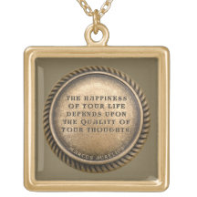 Marcus Aurelius Quote The Happiness of Your Life