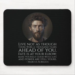 Marcus Aurelius Stoicism - Roman Stoic Philosophy  Mouse Pad
