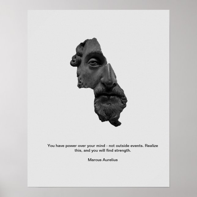 Marcus Aurelius T Shirt Poster (Front)