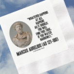 Marcus Aurelius Whatever Happens At All Happens Paper Dinner Napkins