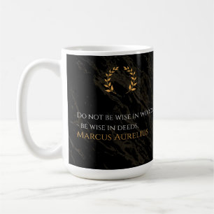Marcus Aurelius's Wisdom: Actions Speak Louder Tha Coffee Mug