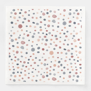 Marcus Confetti Watercolor Dots Paper Napkin