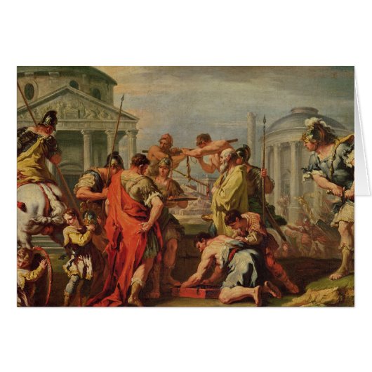 Marcus Furius Camillus and Brennus Cards (Front Horizontal)