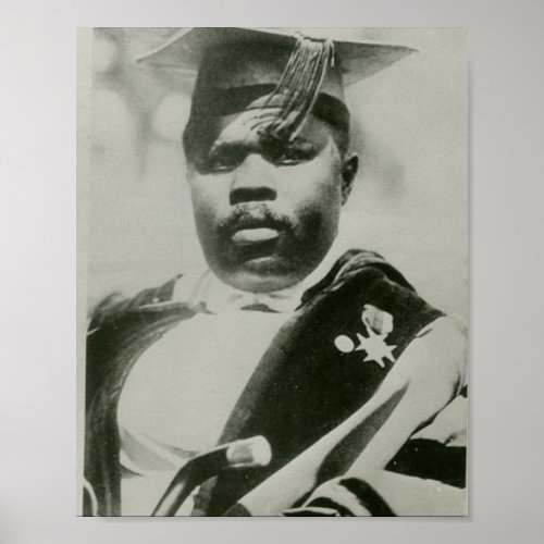  Marcus Garvey Senior  Poster