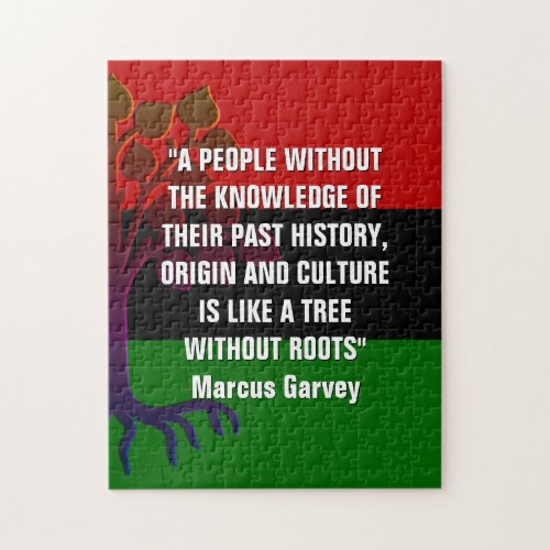 Marcus Garvey TREE WITHOUT ROOTS Jigsaw Puzzle