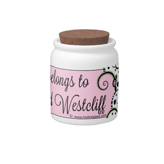 Marcus, Lord Westcliff Candy Jar (Right)