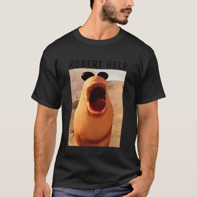 Marcus The Worm Funny Meme T-Shirt (Front)
