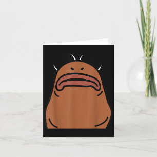 Marcus The Worm Halloween Costume  Card